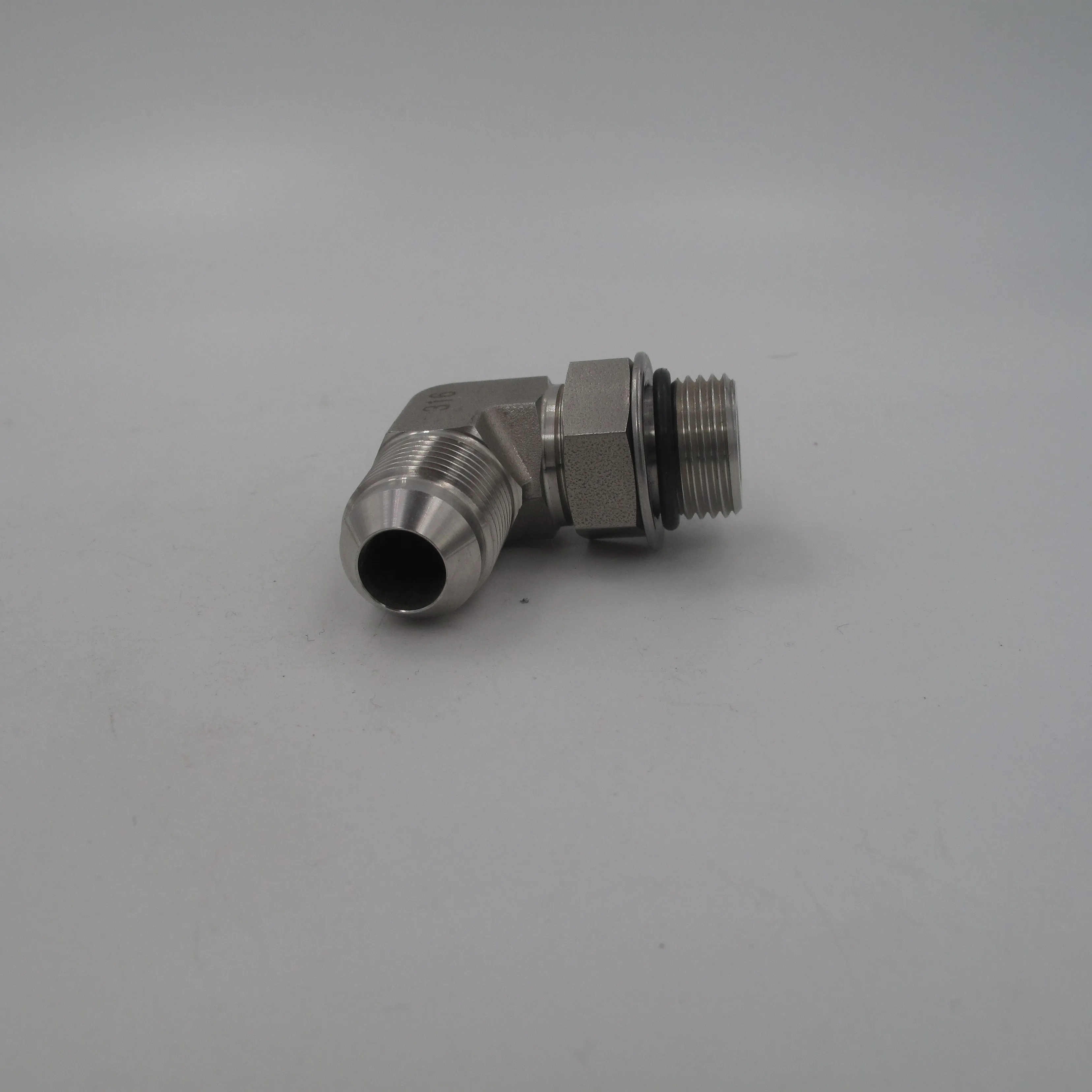 
6801 Male JIC To O-Ring Stainless Steel Adjustable sae adapter 