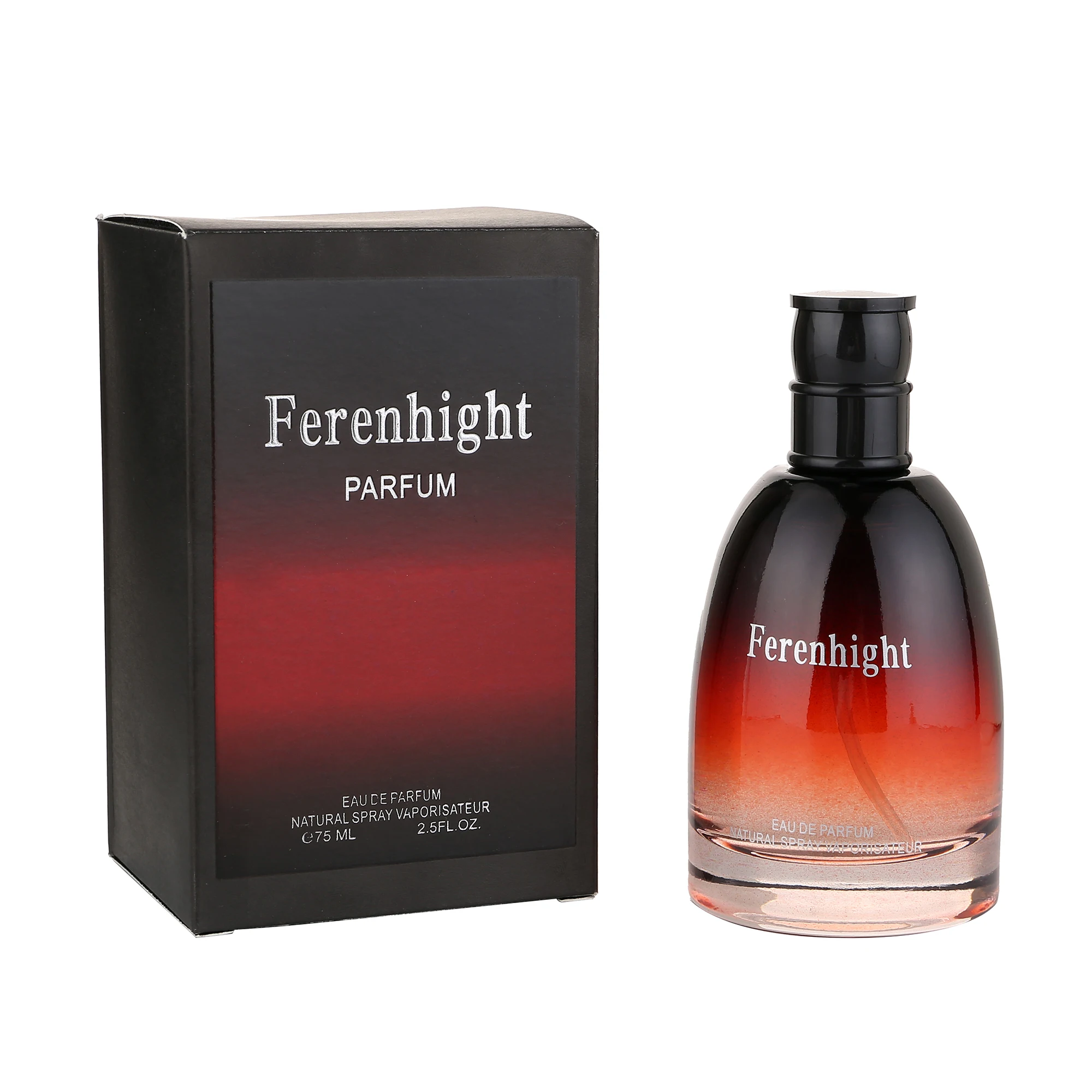 

JY5784 Ferenhight EAU DE PARFUM 75ml Parfum Homme, Black and red