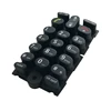 Custom made silicone rubber prototype membrane tactile cell phone mobile big button keypad