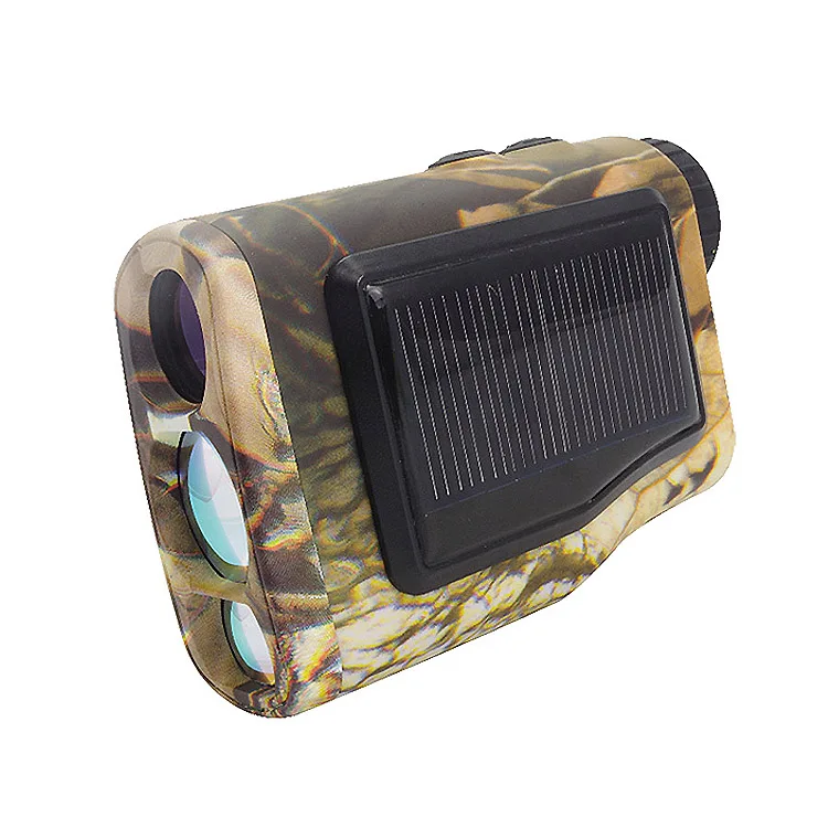 7X25 1800M camouflage Speed Measurement hunting and golf club solar energy laser range finder