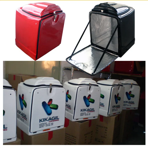 Motorcycle Pizza Delivery Box,Good Quality Fiberglass Motorcycle