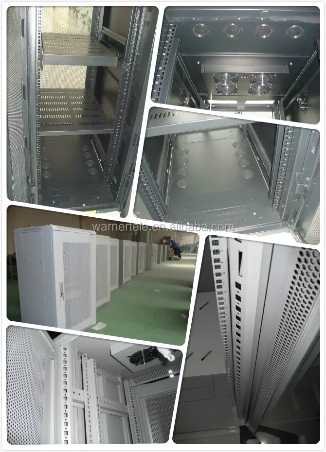 WTEL indoor floor standing 19inch network server rack open