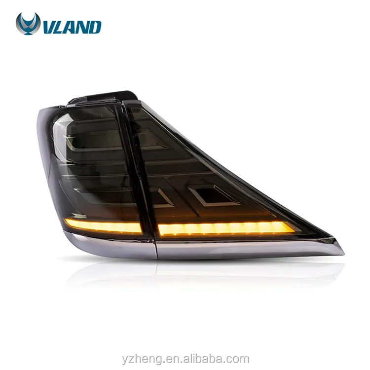 Vland Car Lamp LED Taillamp For Alphard 2008-2014 Full LED Tail Lamp With Sequential Turn Signal Lights For Vellfire 20 Series