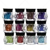 Single Color Metallic Waterproof Shimmer Powder Eye Shadow Makeup Glitter Pigments Loose Eyeshadow Powder
