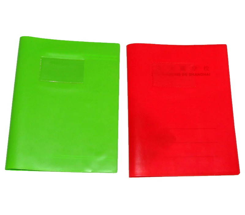 
factory waterproof book cover custom colorful book cover plastic book cover 
