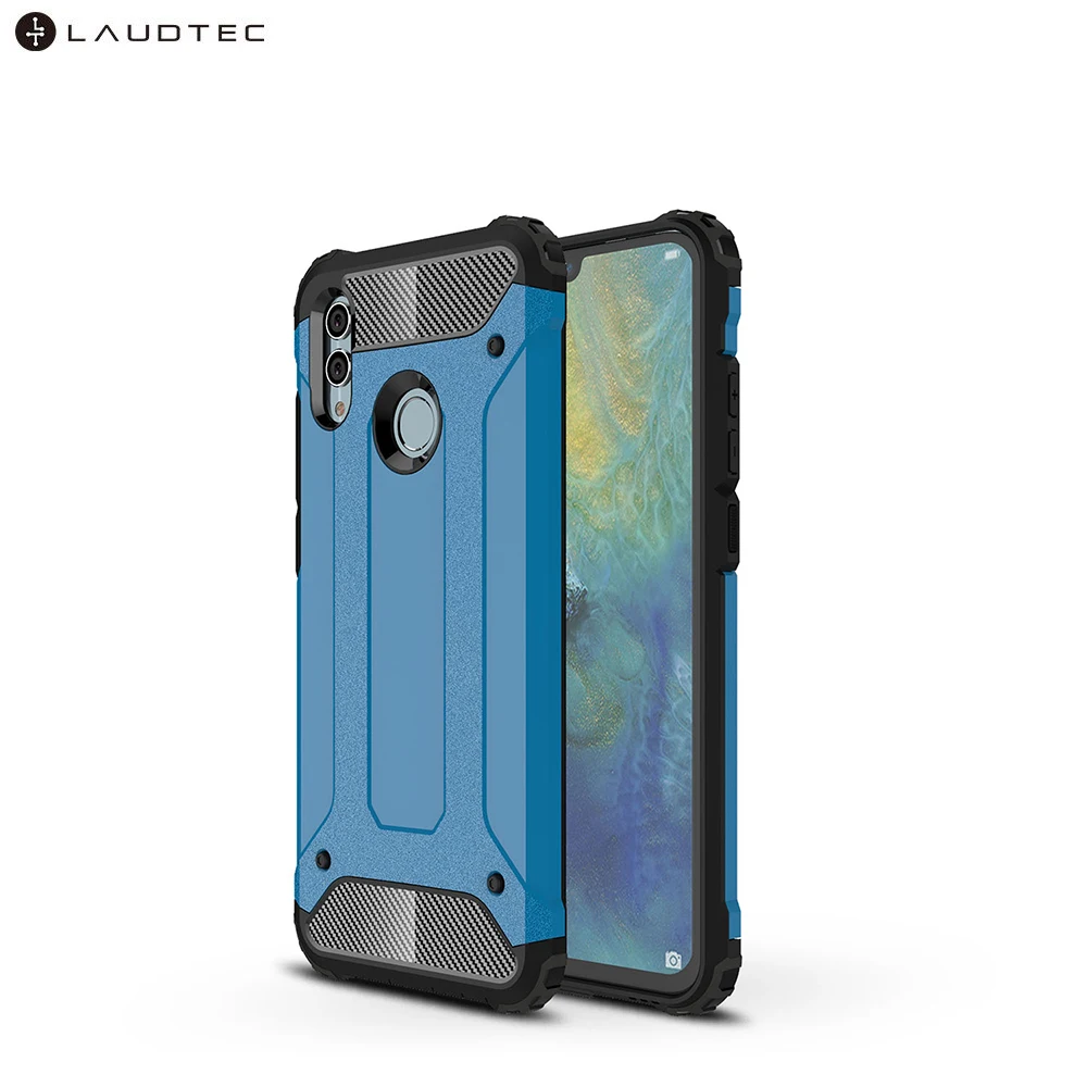 Laudtec Protective Hard Cover Soft TPU Hybrid Rugged Case for huawei honor 10 lite