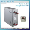 Energy conservation 7.5kw 220v steam generator for sale with CE Hammam bath function