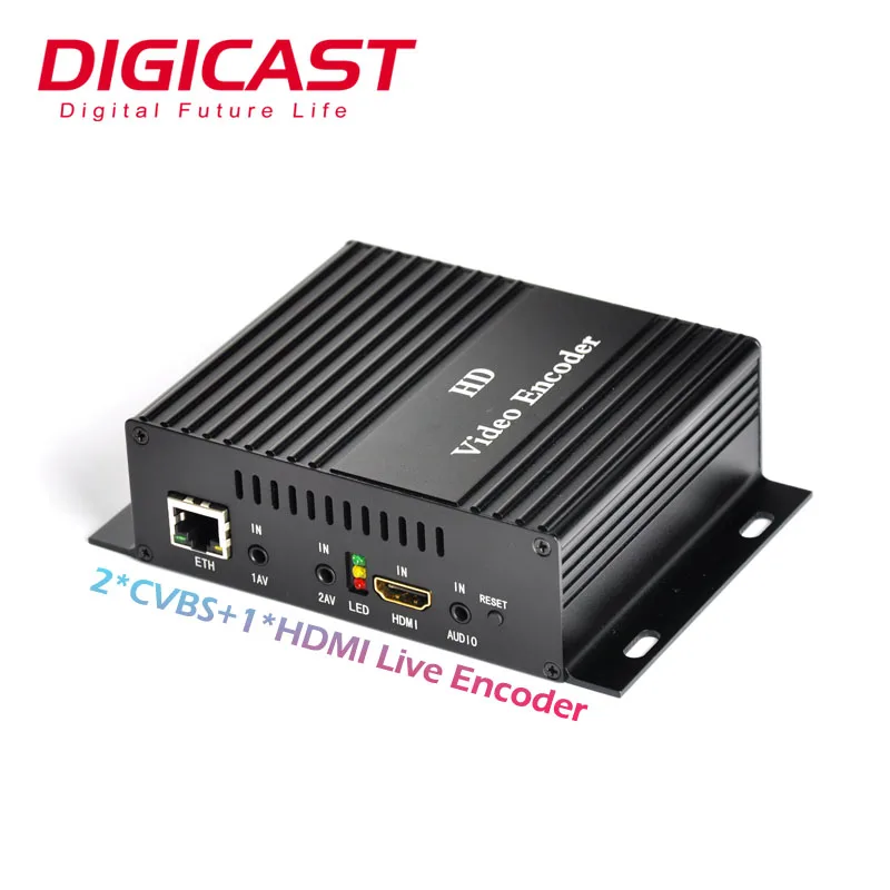 

(DMB-8800A) Digicast H.264 Video Encoder IPTV Server IP Live Streaming Cable TV Digital Encoder