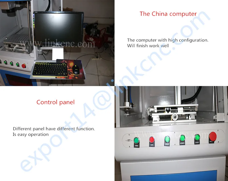 New design full closed cover 20w 30w 50w 100w fiber laser marking machine for metal