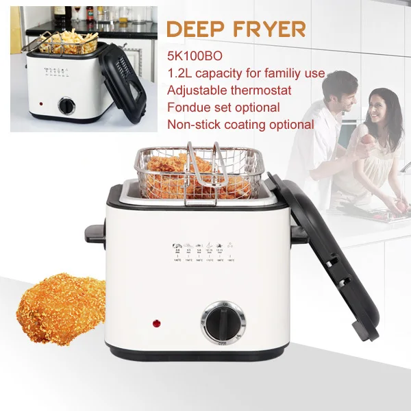 Xj5k100bo 1.2l Plastic Mini Electric Deep Fat Fryer Buy Deep Fryer
