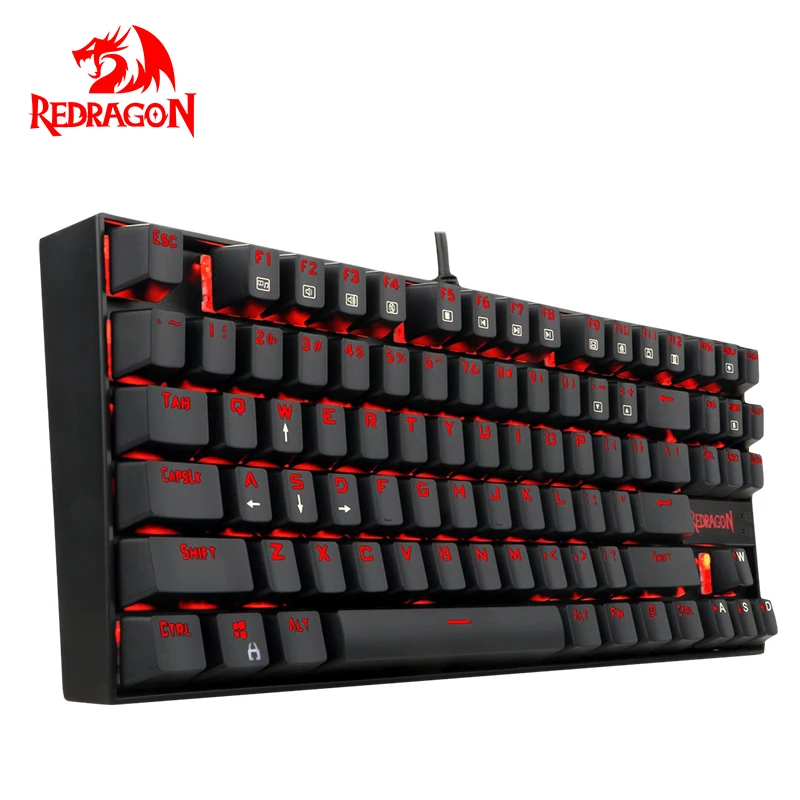 
Redragon K552 Blue Switch Ergonomic Backlit USB LED Gamer Gaming Mechanical keyboard  (62020279232)
