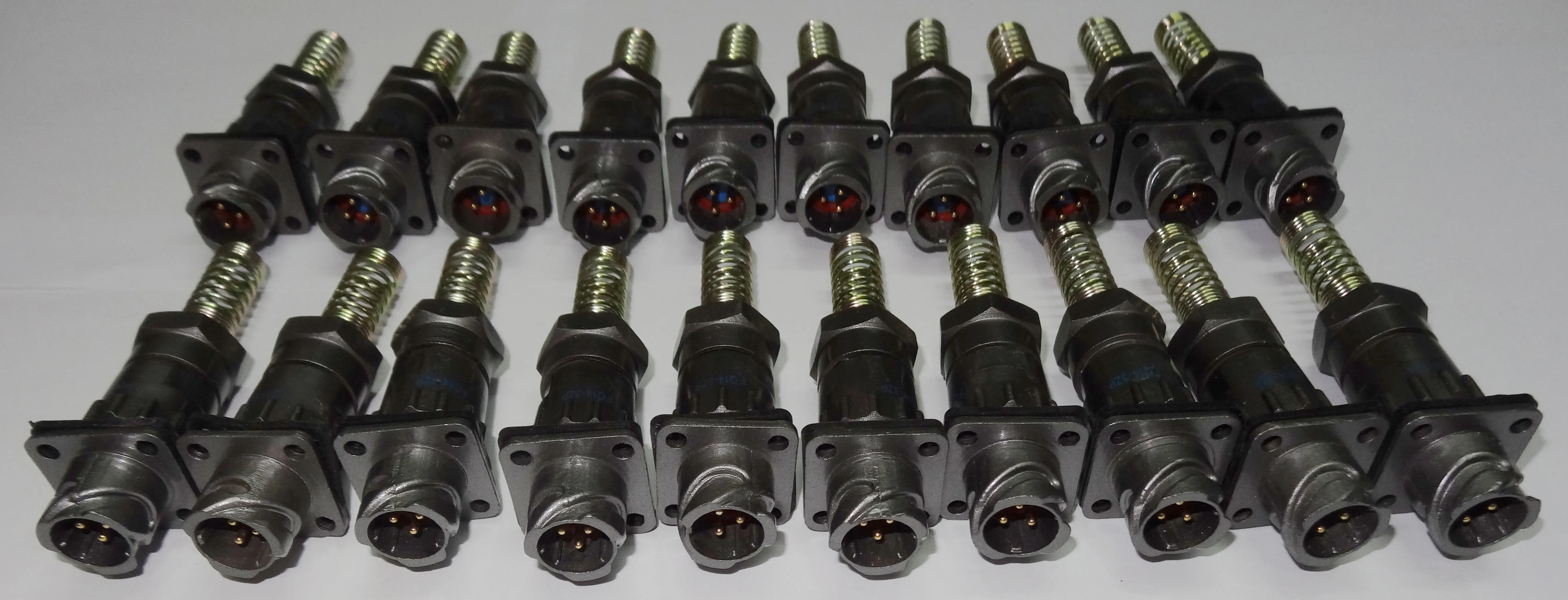 Fq144tj6 Round Male Plug Solder Terminal Fq14 4 Pin Auto Waterproof