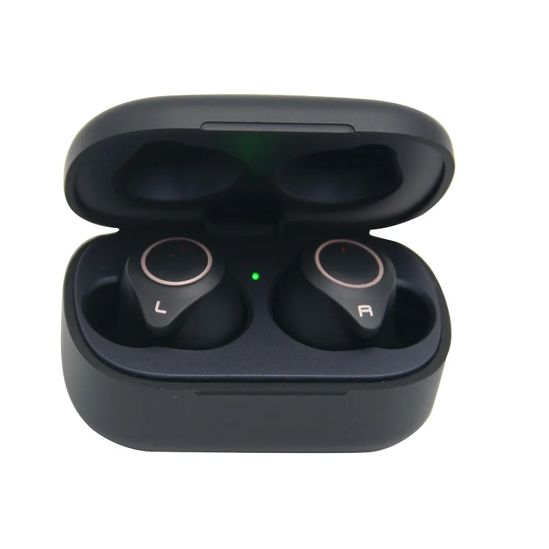 

TWS Earbuds Bluetooth 5.0 Headphones Sports in-Ear Mini Headset Auto Pairing 300mAh Charging Case Noise Cancelling Earphones