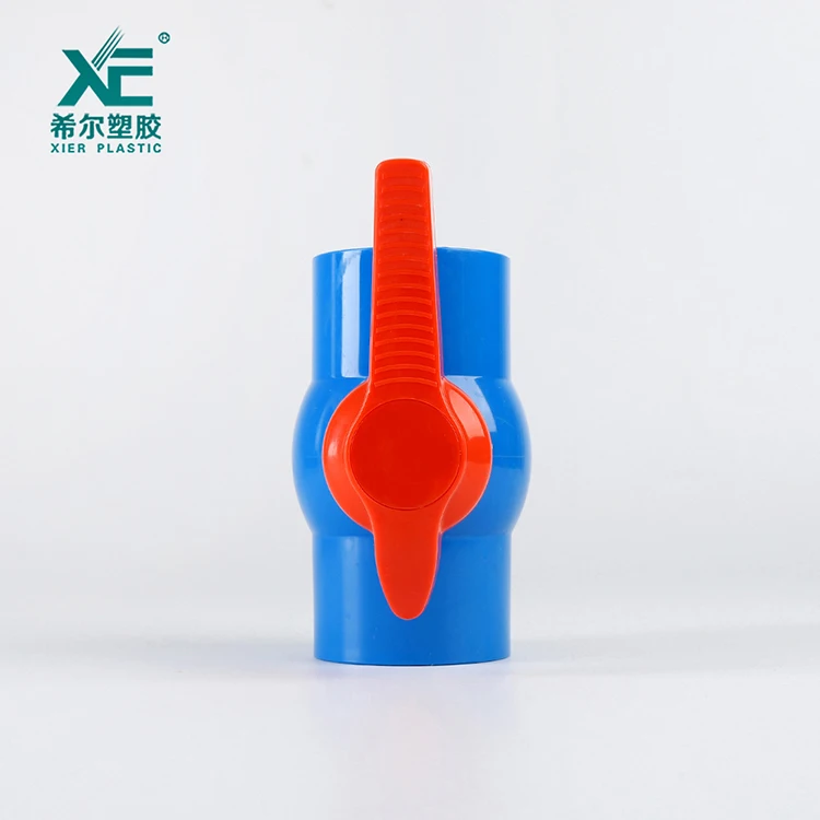 Factory direct free sample custom 1/2-2 inch mini plastic ball valves for agriculture