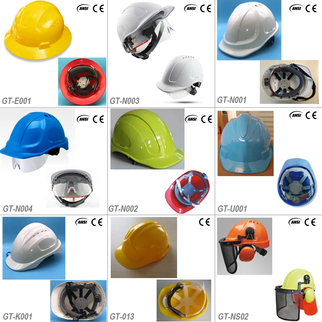 Ansi Safety Helmet For Construction Ppe - Buy Safety Helmet ...