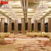 Movable partition sliding doors interior room divider for hotel