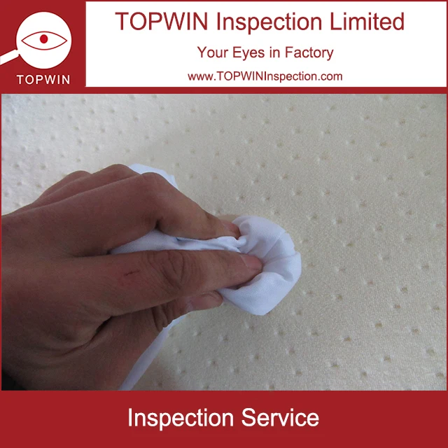 
Quality control inspection services for cushion in china 