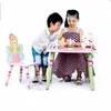 Manufacture House High Quality Kids Furniture Kids Wooden Study Table And Chairs TY10032