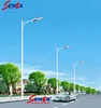 6m 8m 10m 12m meter galvanized street light lamp pole with IP65 LED light