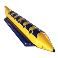 

Commercial 6 Person Inflatable Banana Boat Towable Tube For Skiing On Water