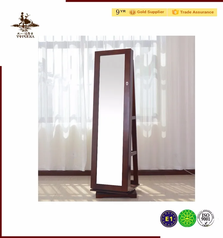 Home Furniture Mdf Floor Standing Mirror Jewelry Full Length