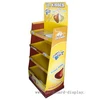 Portable Pos Cardboard Floor Display Stand Retail Product Pop Cardboard Display Stand