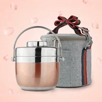 

New Product Vacuum Insulated Lunch Box Food Carrier Bento Box Thermal Insulating Food Containers Hold Warm for 9 Hours