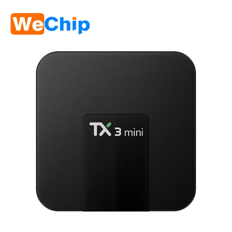 

Wechip factory high quality TX3 mini Android tv box Amlogic s905w Android 7.1 OS 1GB 8GB Set top box with India price