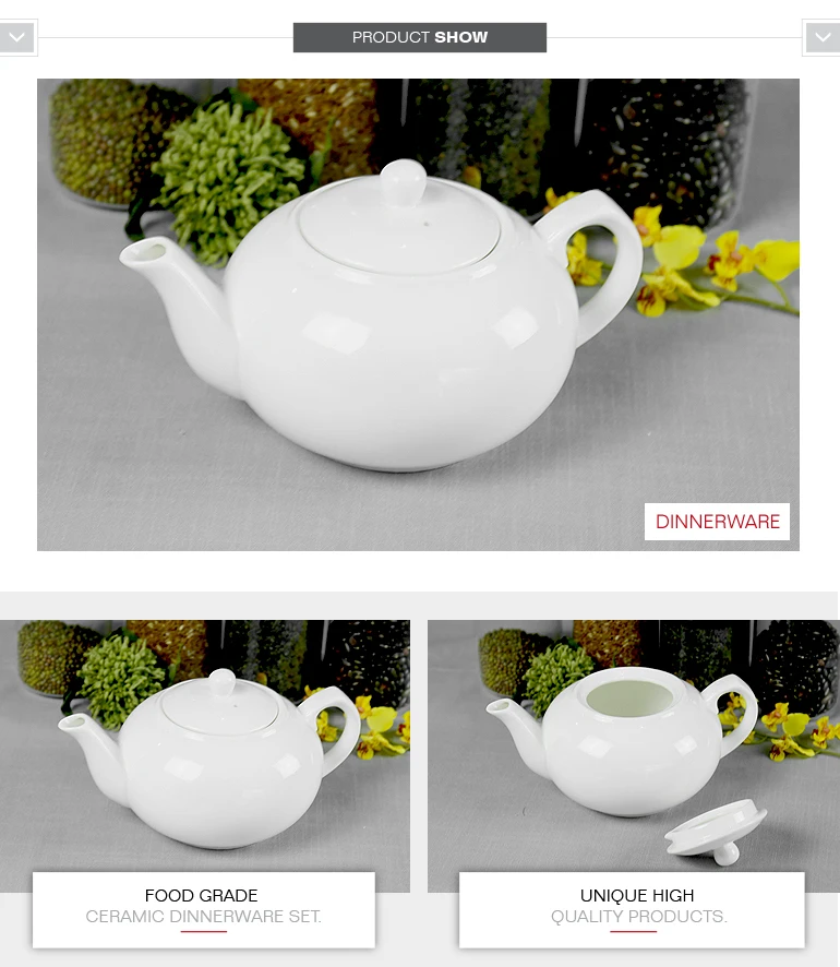 Durable Chinese Porcelain 1500ml Grace Tea Pot Sets With Different Design Buy Tea Pot Sets