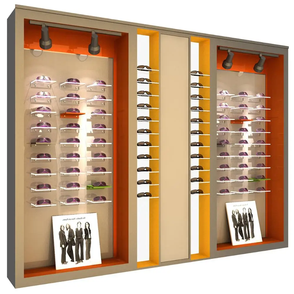 High Quality Shop Fitting Showcase Glasses Optical Store Fixtures