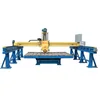 infrared automatic electric bridge saw granite marble stone cutting machine