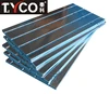 Grooved Water Insulation Board Alu Heat Spread 25mm Thick 15cm Gap 16mm Pipe