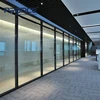 Wholesale office single glass partition interior design glass walls