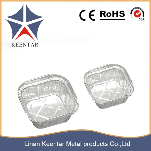 
Wholesale Takeaway Square Aluminum Foil Cake Pan,Small Aluminum Foil Cups 