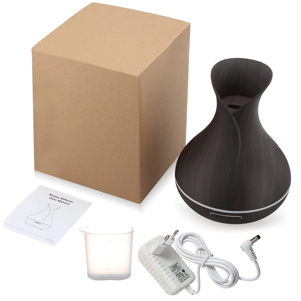 Drop Shipping Wooden Ionizing Aroma Nebulizing Diffuser Aroma Electric