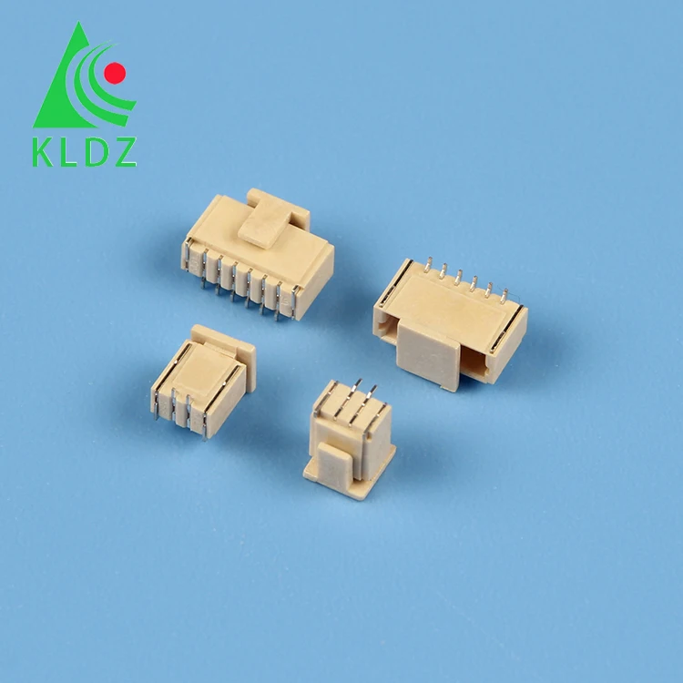 Kldz Sh 1 0mm Pitch Connector Jst Wire To Board Terminal Connector Single Row Pa66 Brass Tin