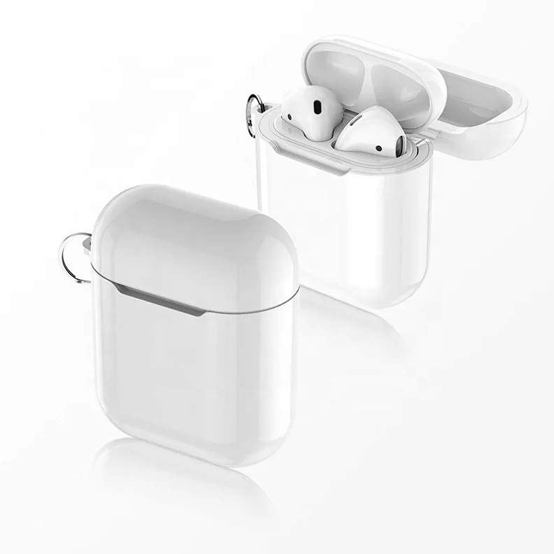 

Wireless Charging Airpods case protective Cover Qi Standard For Apple Airpods, White