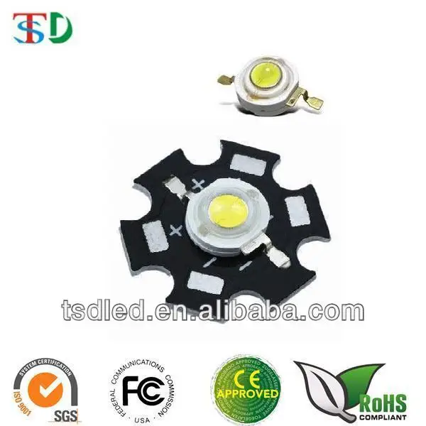 2018 hot sale Epistar led chip 5W led with PCB available in all colors