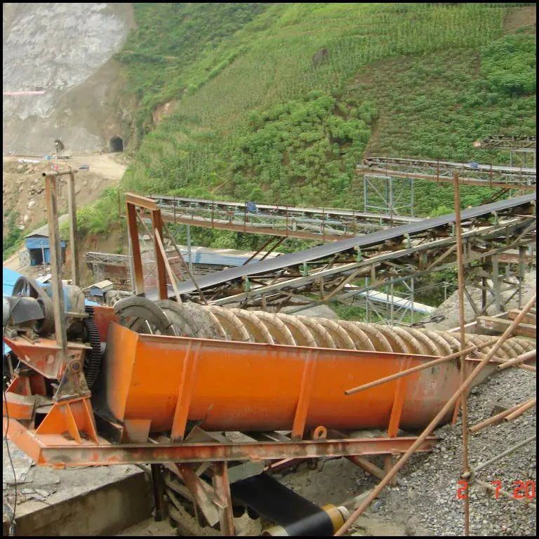 spiral sand washing machine 