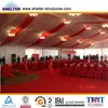 Promtional big event tent structures for wedding event celebration new year festival with nice decoration roof lining
