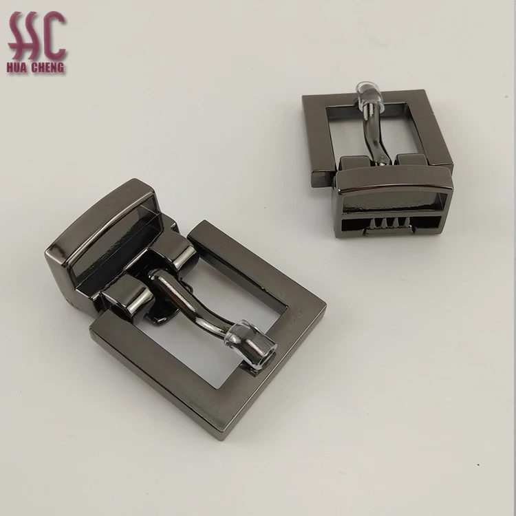 

20mm solid gunmetal belt buckle pin buckle for man