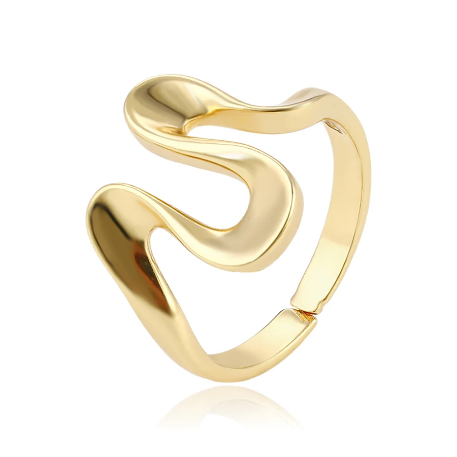 

11696 Xuping 2021 Fashion Jewelry New Design Ladies Men Gold Finger Ring