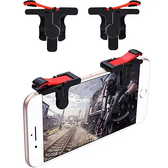 

Mobile Game Controller Sensitive Shoot and Aim Keys L1R1 Gaming Triggers