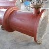 chemical exhaust gas and condense gas applied titanium heat exchanger