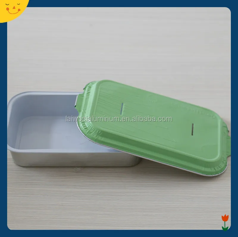 aluminum foil airline food packing container