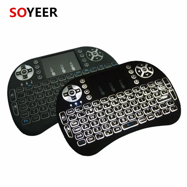 

Soyeer Cheapest I8 2.4G Wireless Mini keyboard Touchpad Air Mouse Remote Control for android tv box