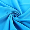 Good service knitting plain dyed interlock jersey fabric polyester for sportswear