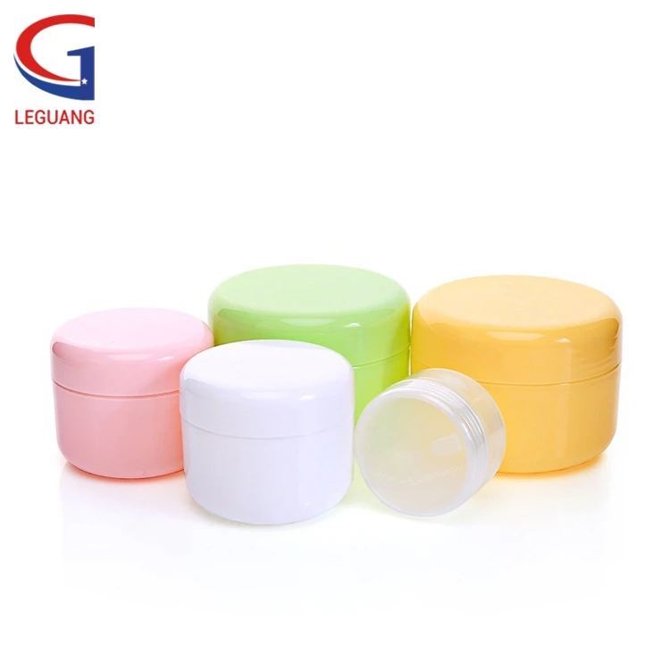 
Chinese packing cosmetic 50ml 100ml 200ml 250ml 100g black plastic jar 