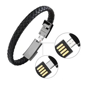 USB Phone Charger Bracelet Data Sync Cable Samsung S8 S9