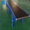 Factory custom simple structure horizontal rubber belt conveyor for packing
